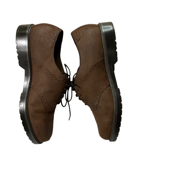 Dockers Men’s Brown Leather Oxford Dress Shoes Size 10M - Picture 4 of 14